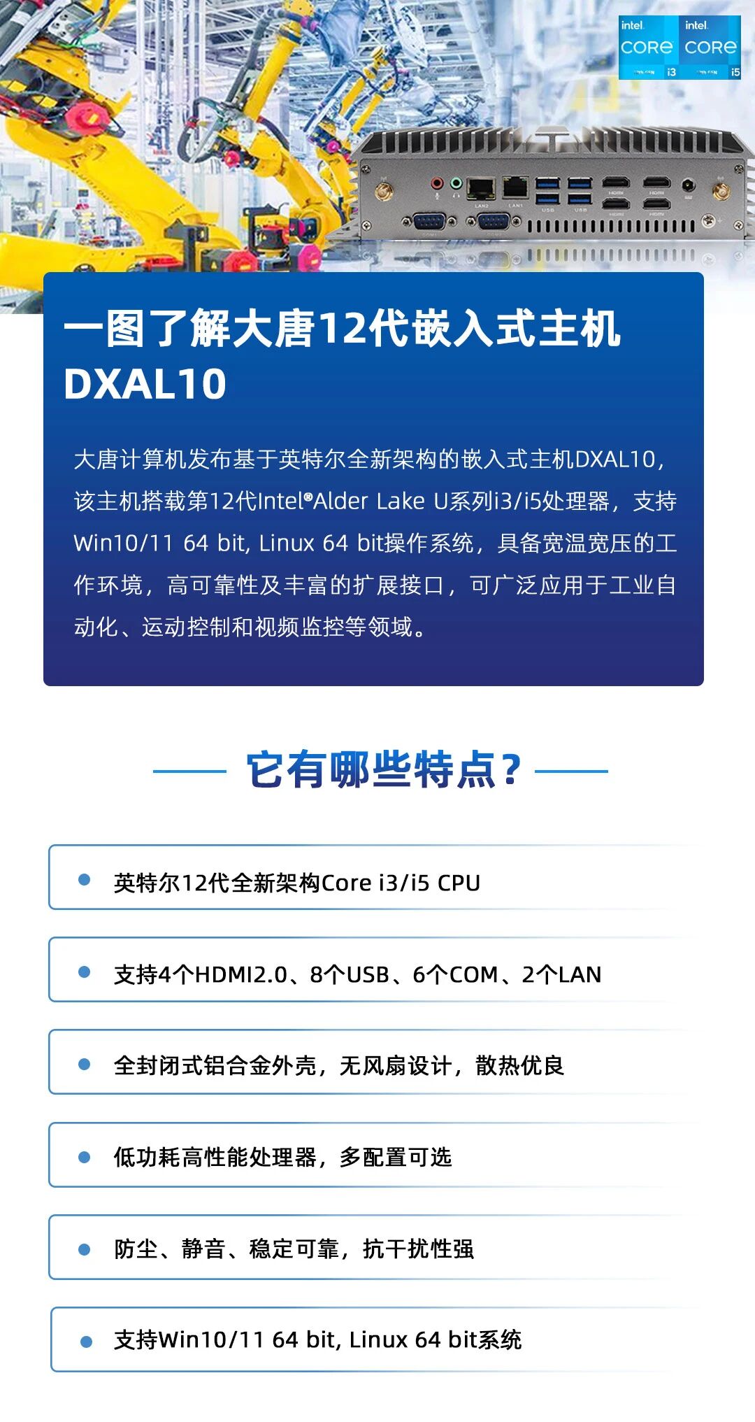 新品 | 半岛官方网站第12代Alder Lake平台工控机，满足各应用需求